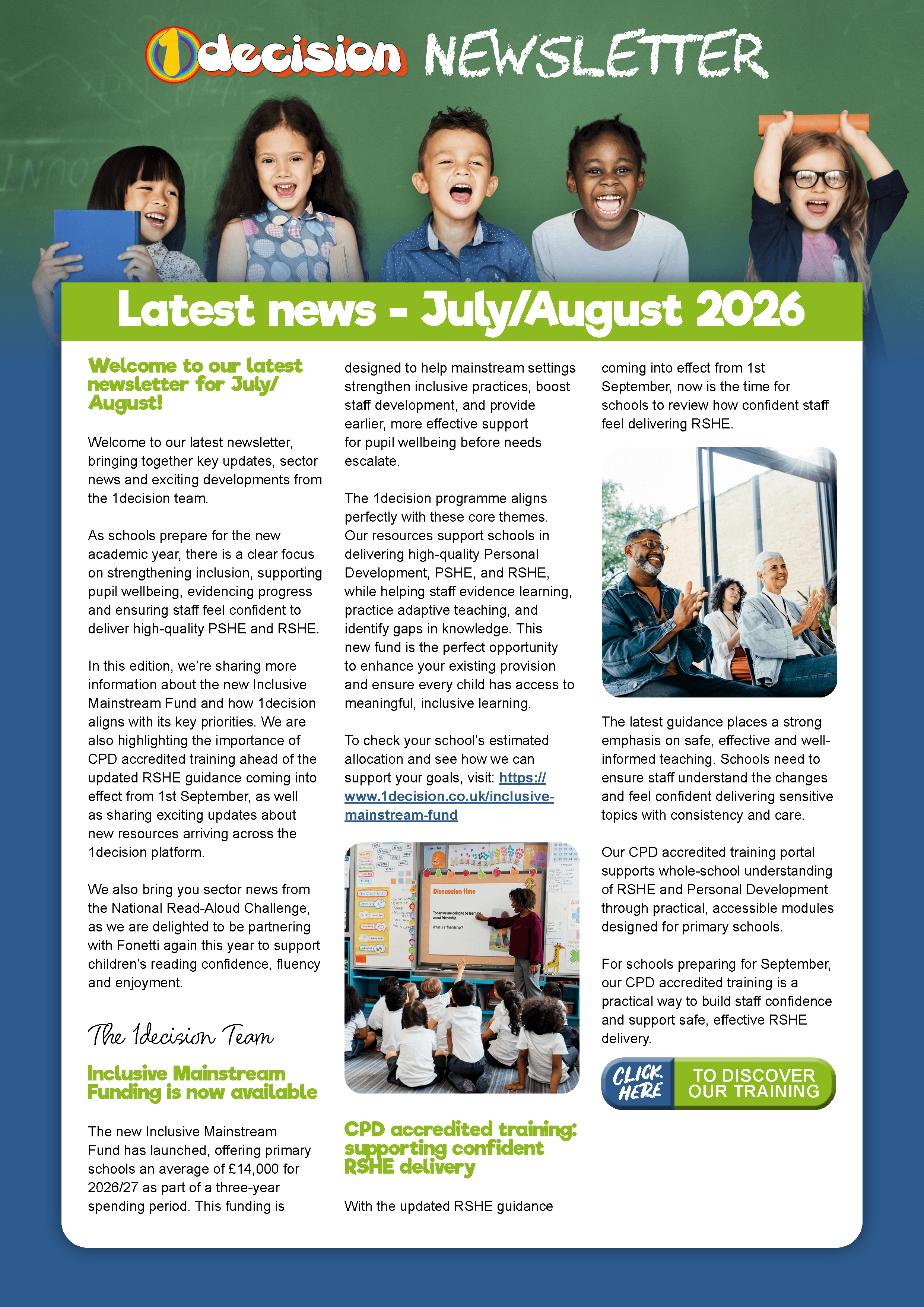 Sept/Oct 2025 Newsletter