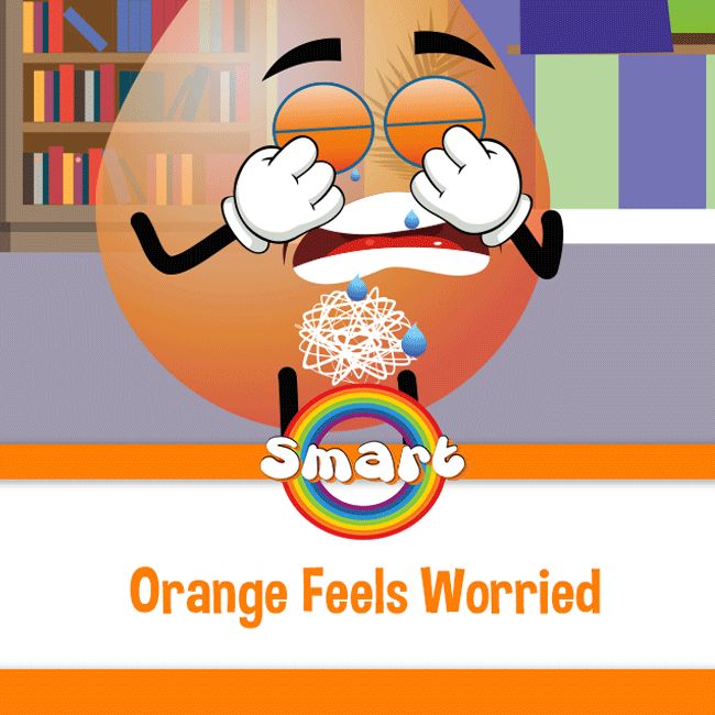 Orange Learns About Managing The Feeling Of Worry