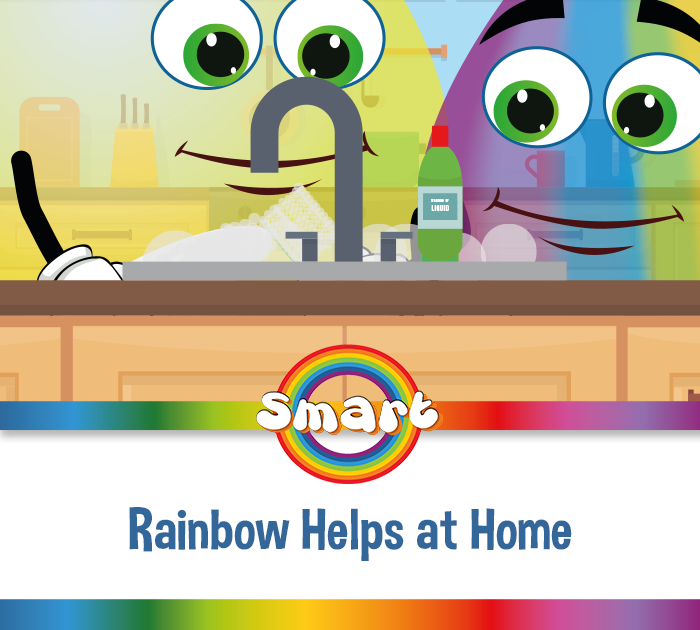 Rainbow Learns About Helping At Home