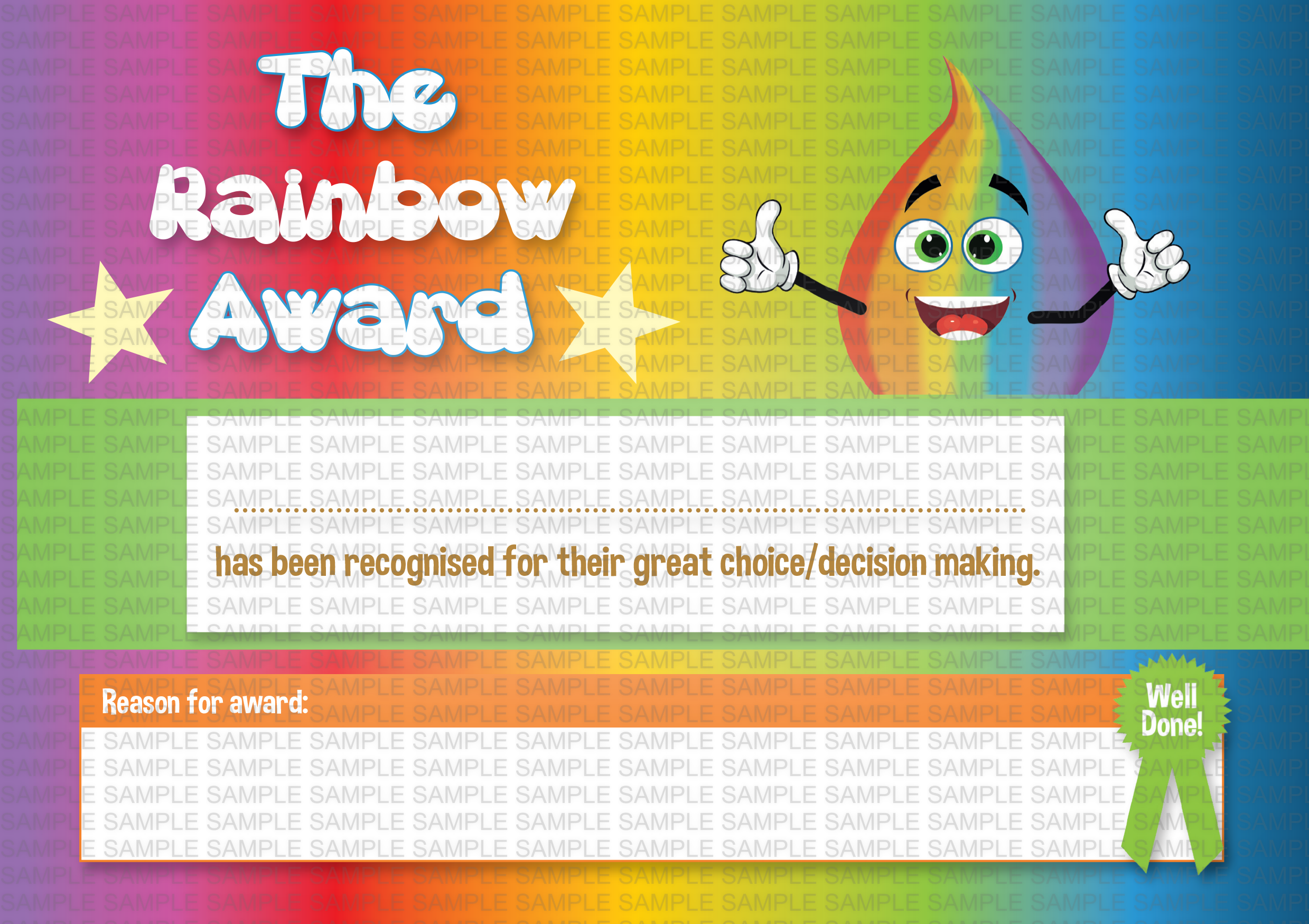 Rainbow Award for Early Years